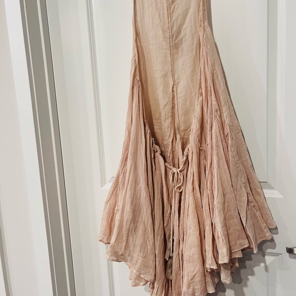 Free People Catching Rays Boho Backless mini dress - Picture 3 of 8